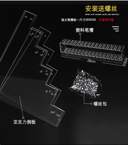 Pen Display Stands 48,96,144,192,240,288 Positions,Single,Double,Triple, Four,Five and Six Tiers