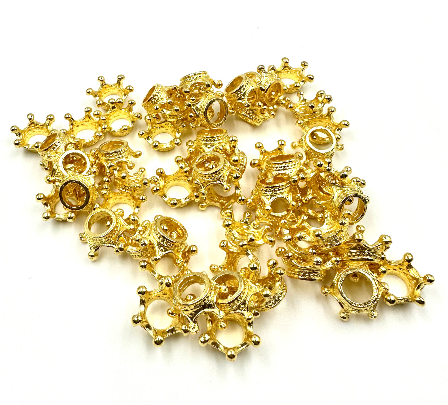 Small Metal Crown 100pcs(gold&silver&rosegold)