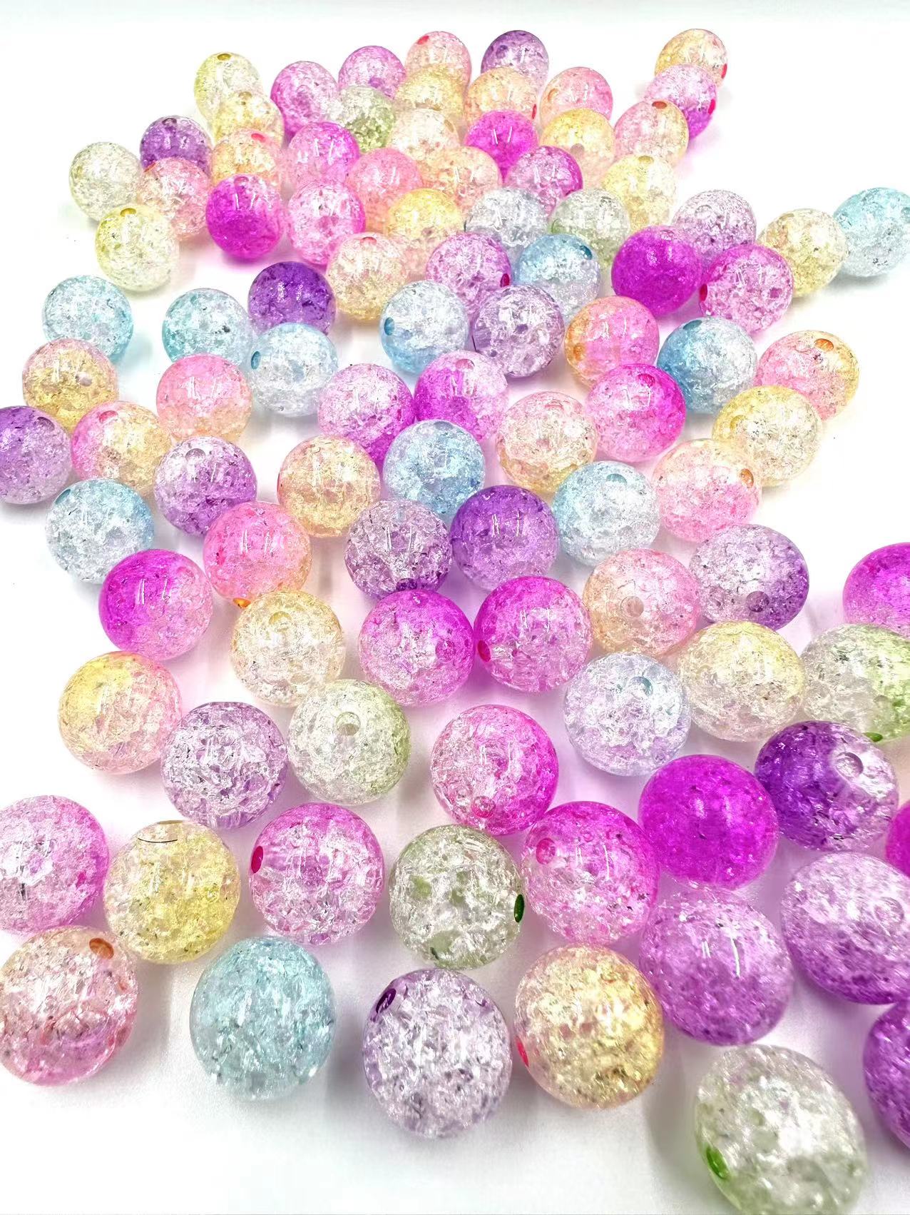 Crackle Beads 100pcs